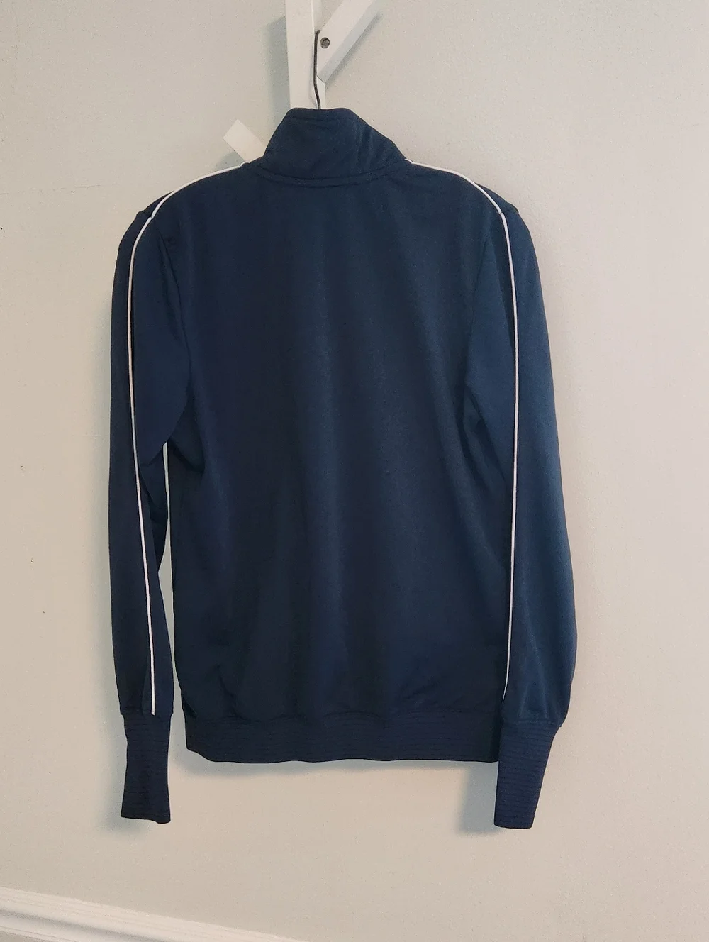 Nike Sportswear Woven Track Jacket Navy White Full Zip Med Holiday 2014 Vintage‎